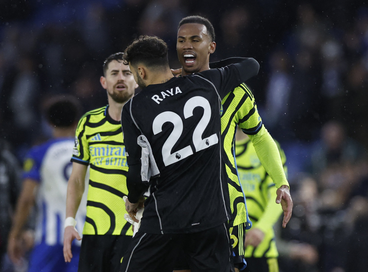 Arsenal vs Brighton, Premier League. Foto: Reuters