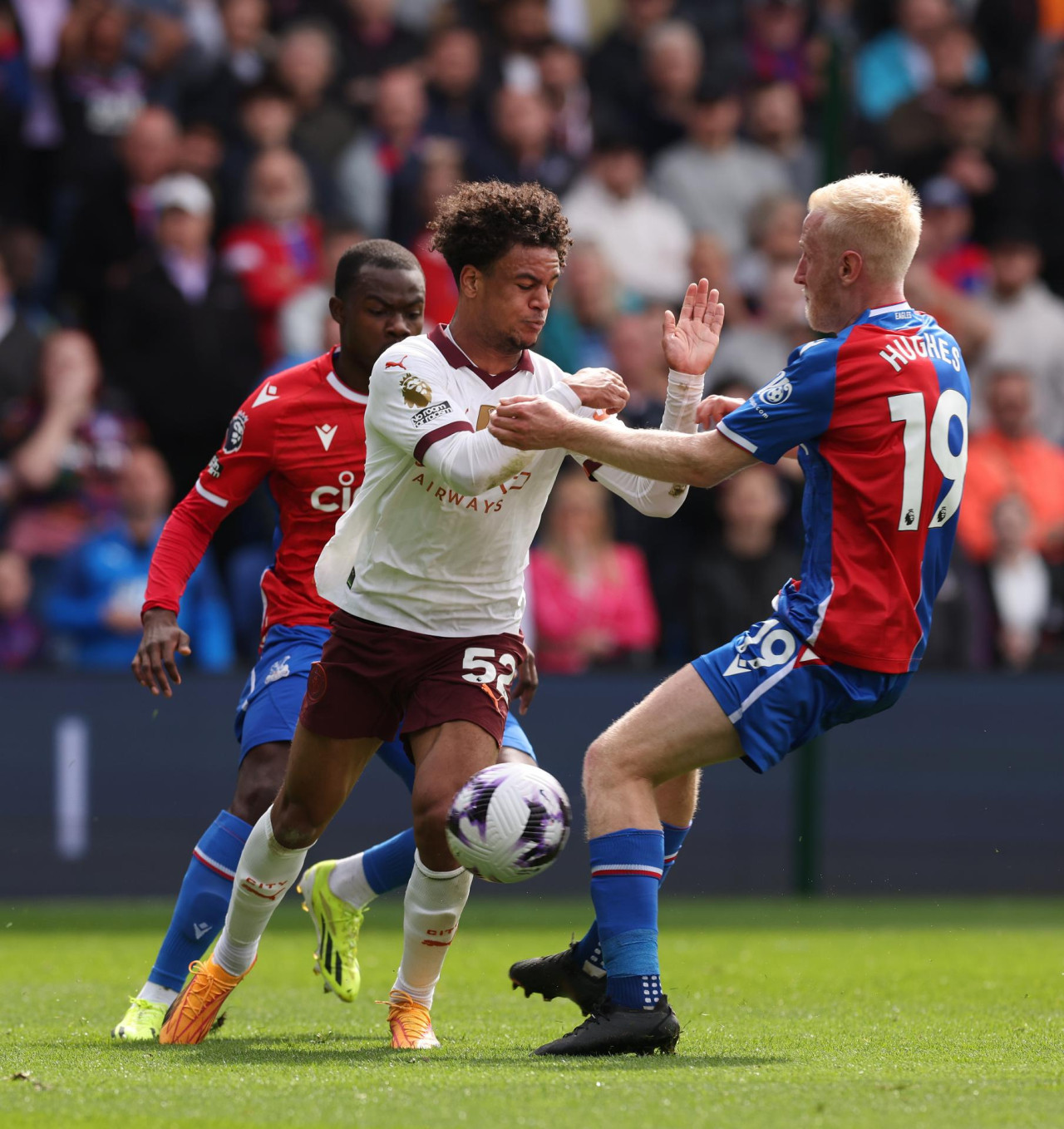 Manchester City vs Crystal Palace, Premier League. Foto: EFE