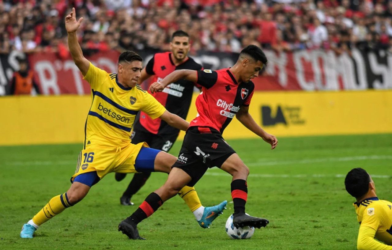 Boca vs Newells, Copa de la Liga. Foto: NA