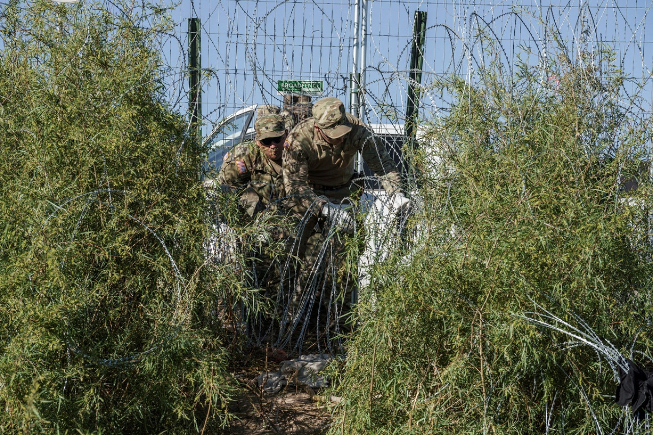 Frontera en Texas. Foto: Reuters.