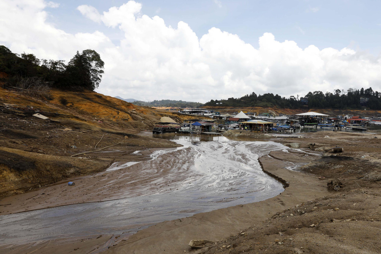 Sequía en Colombia. Foto: EFE.