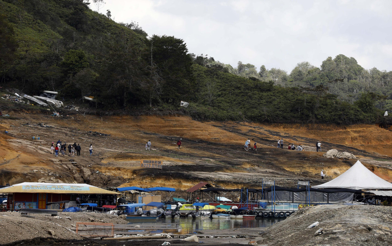 Sequía en Colombia. Foto: EFE.