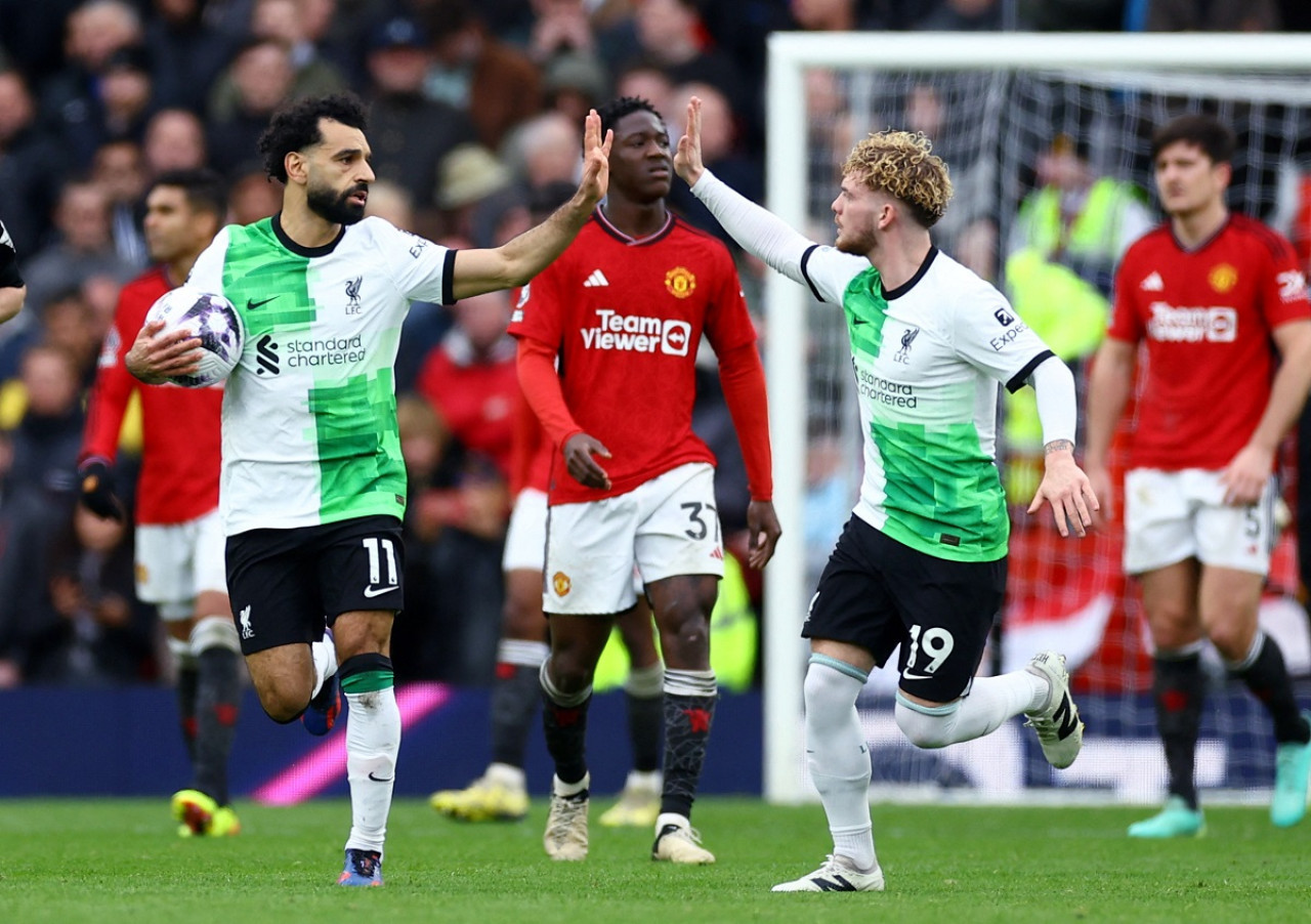 Manchester United vs. Liverpool. Foto: Reuters.