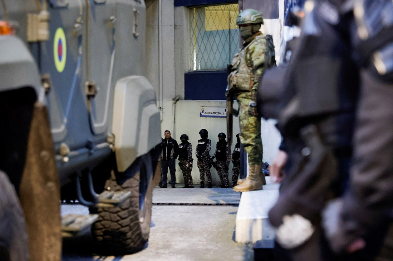 Embajada de México en Ecuador. Foto: Reuters.