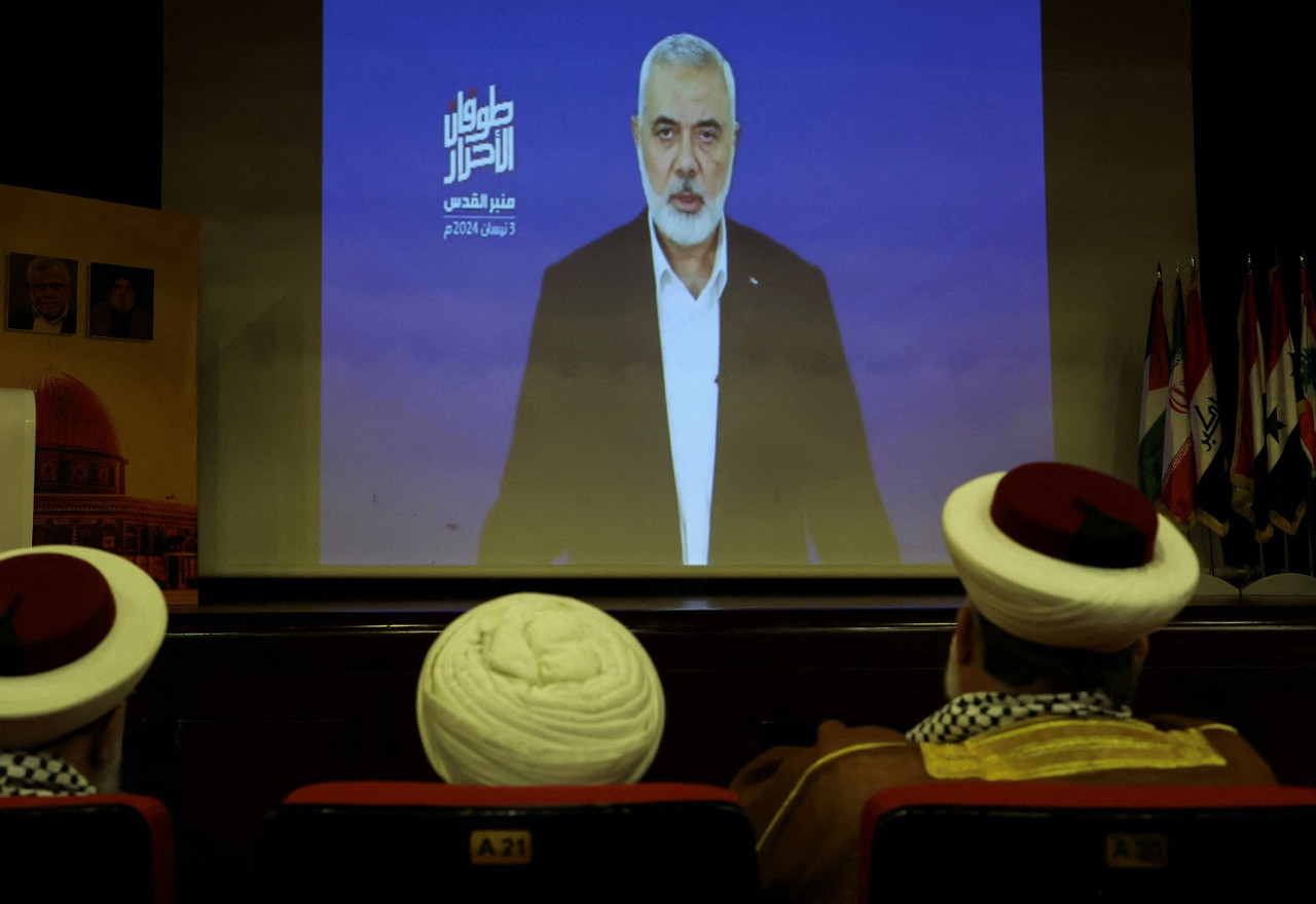 Ismail Haniyeh, jefe político de Hamás. Foto: Reuters.