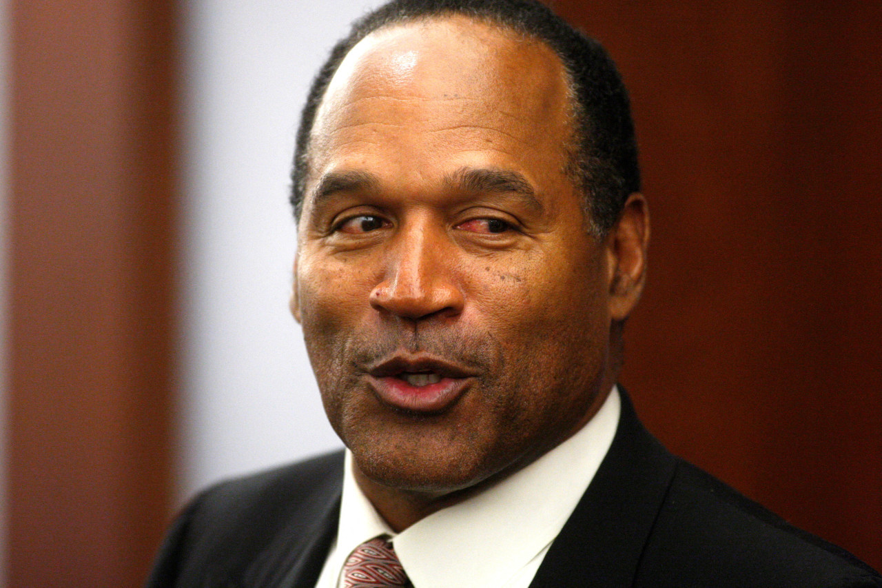 O.J. Simpson en el Tribunal de Distrito durante su juicio en Las Vegas. Foto: Reuters.