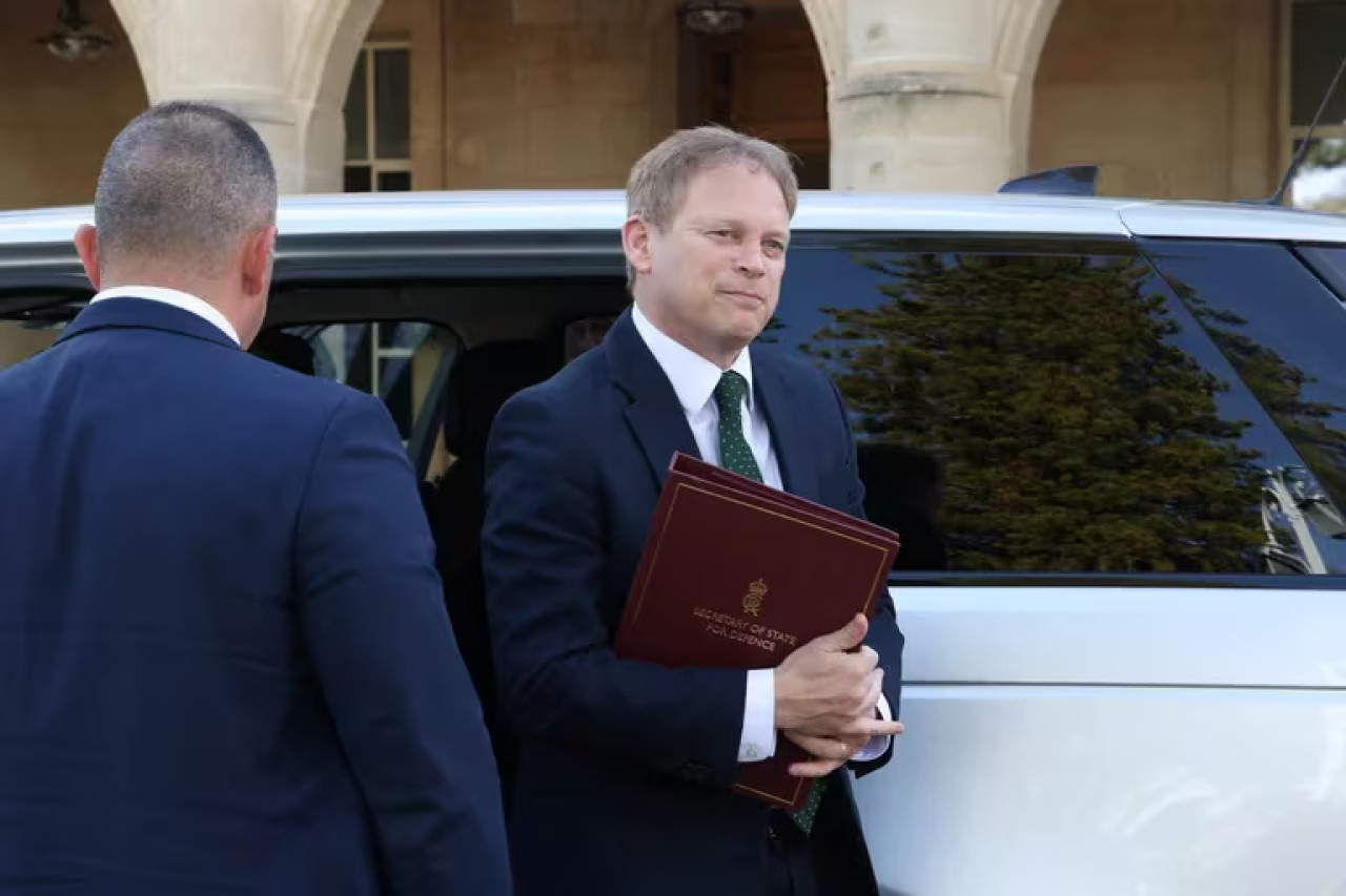 El secretario de Estado de Defensa británico, Grant Shapps. Foto: Reuters