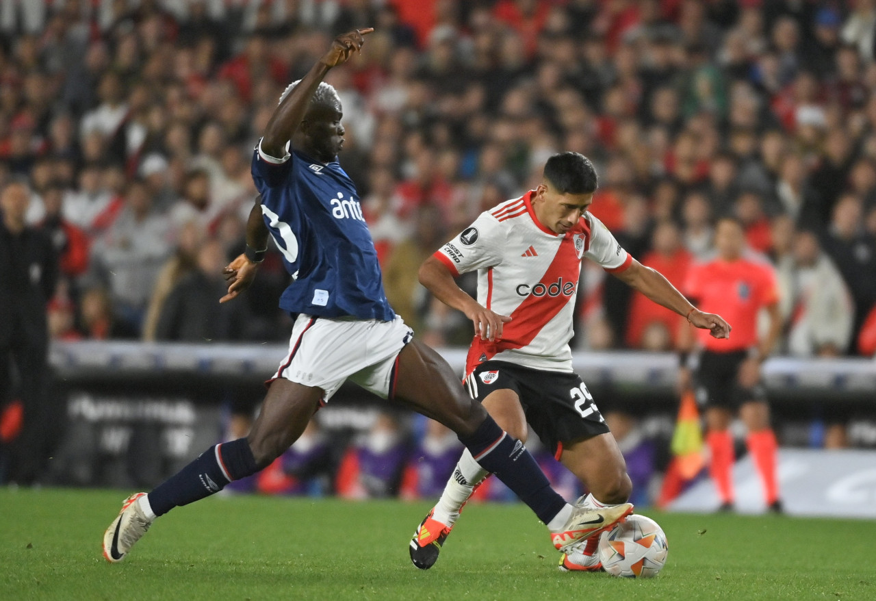 River vs Nacional; Copa Libertadores. Foto: NA