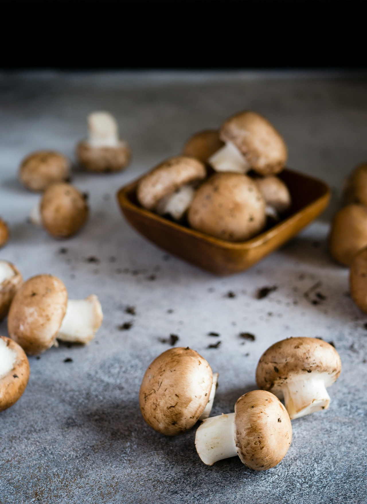 Champiñon comida alimento. Foto Unsplash.