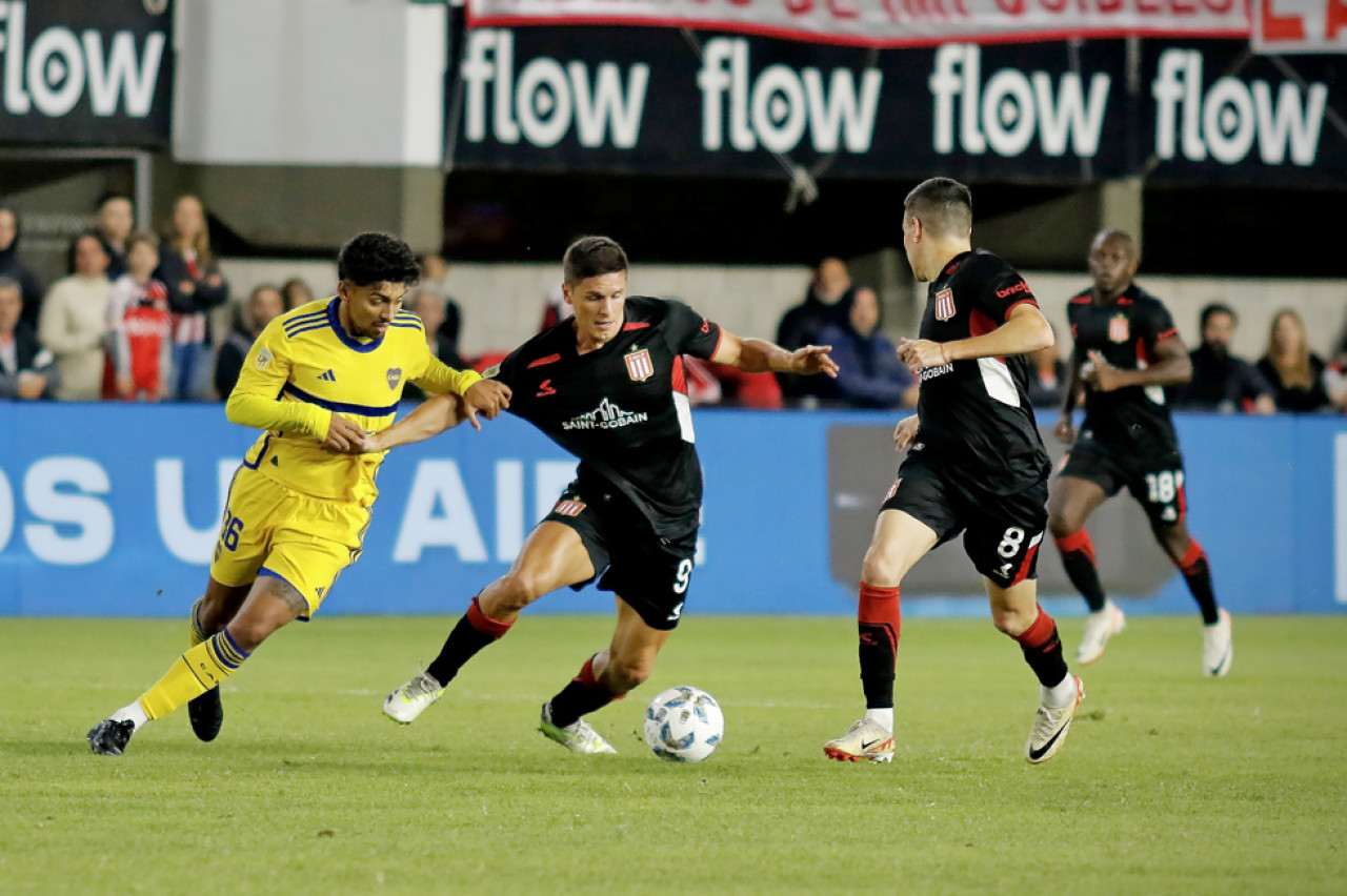 Boca vs Estudiantes; Copa de la Liga. Foto: X @EdelpOficial