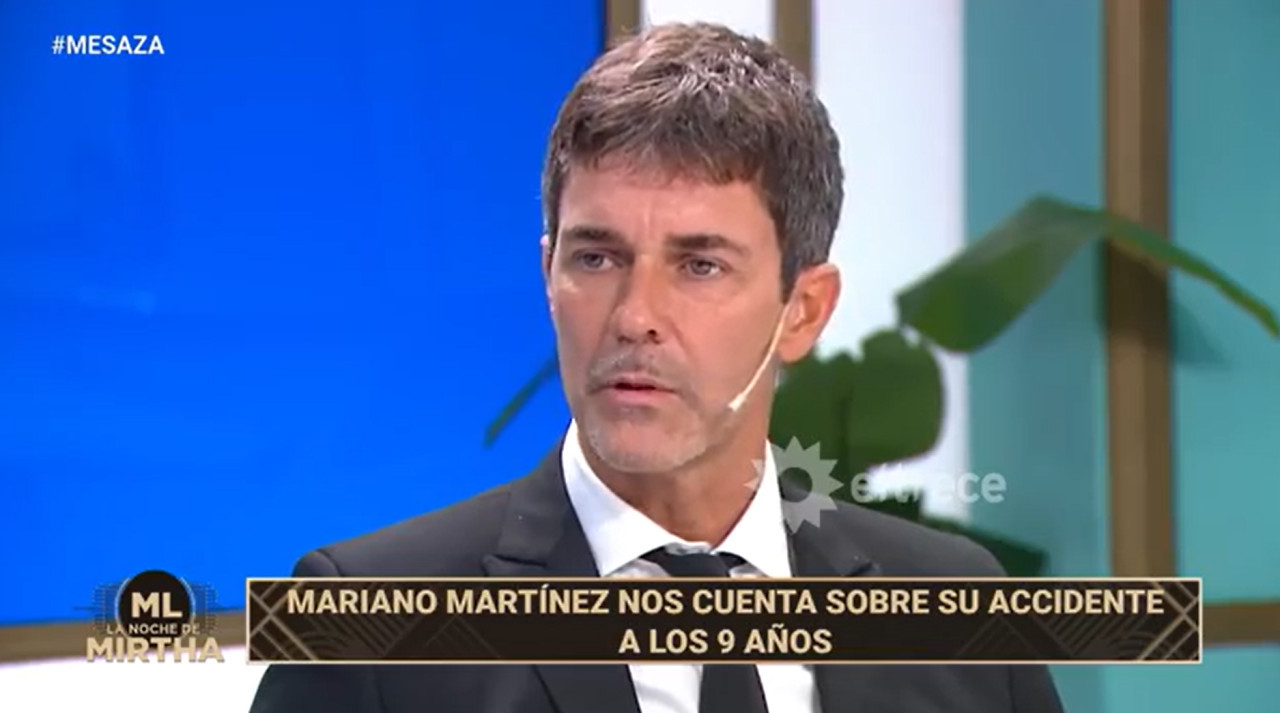 Mariano Martínez logró recuperarse de su accidente. Foto: captura eltrece.