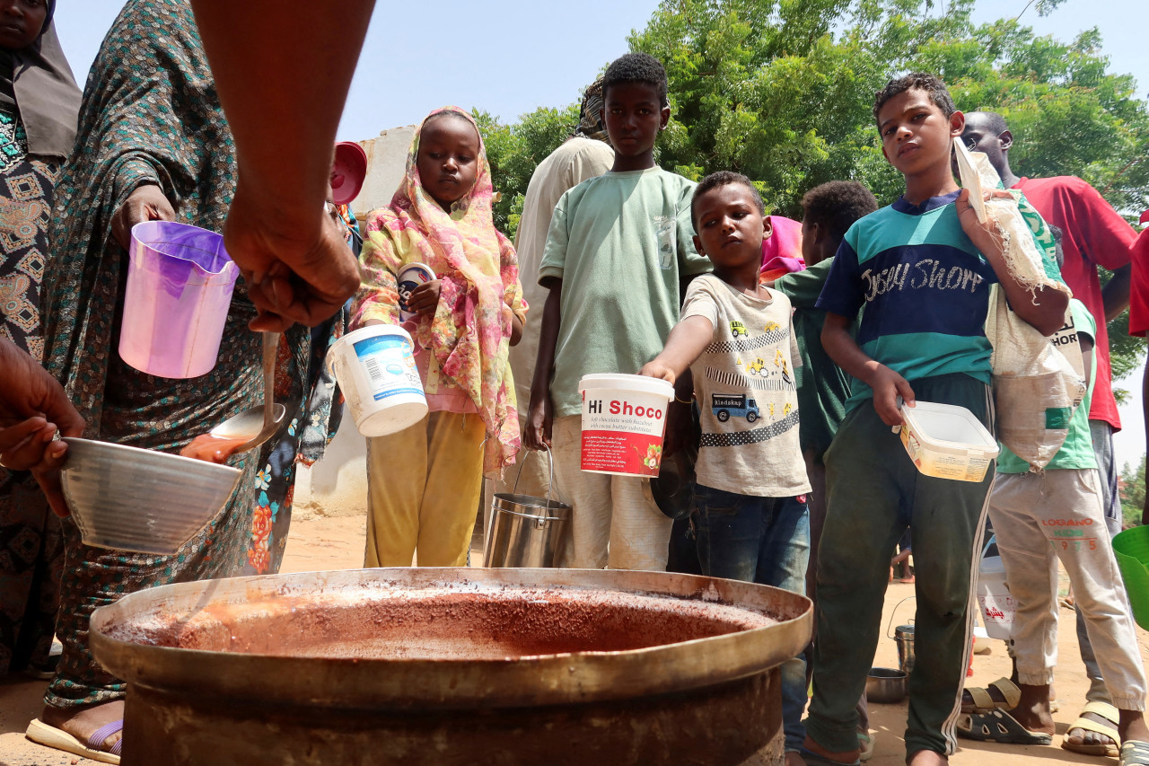 Refugiados sudaneses. Foto: Reuters.