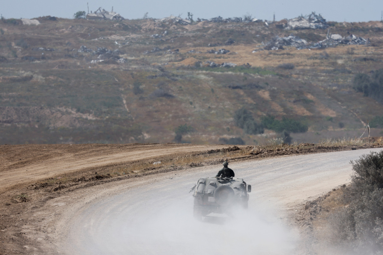 Ejército israelí en Gaza. Foto: Reuters.