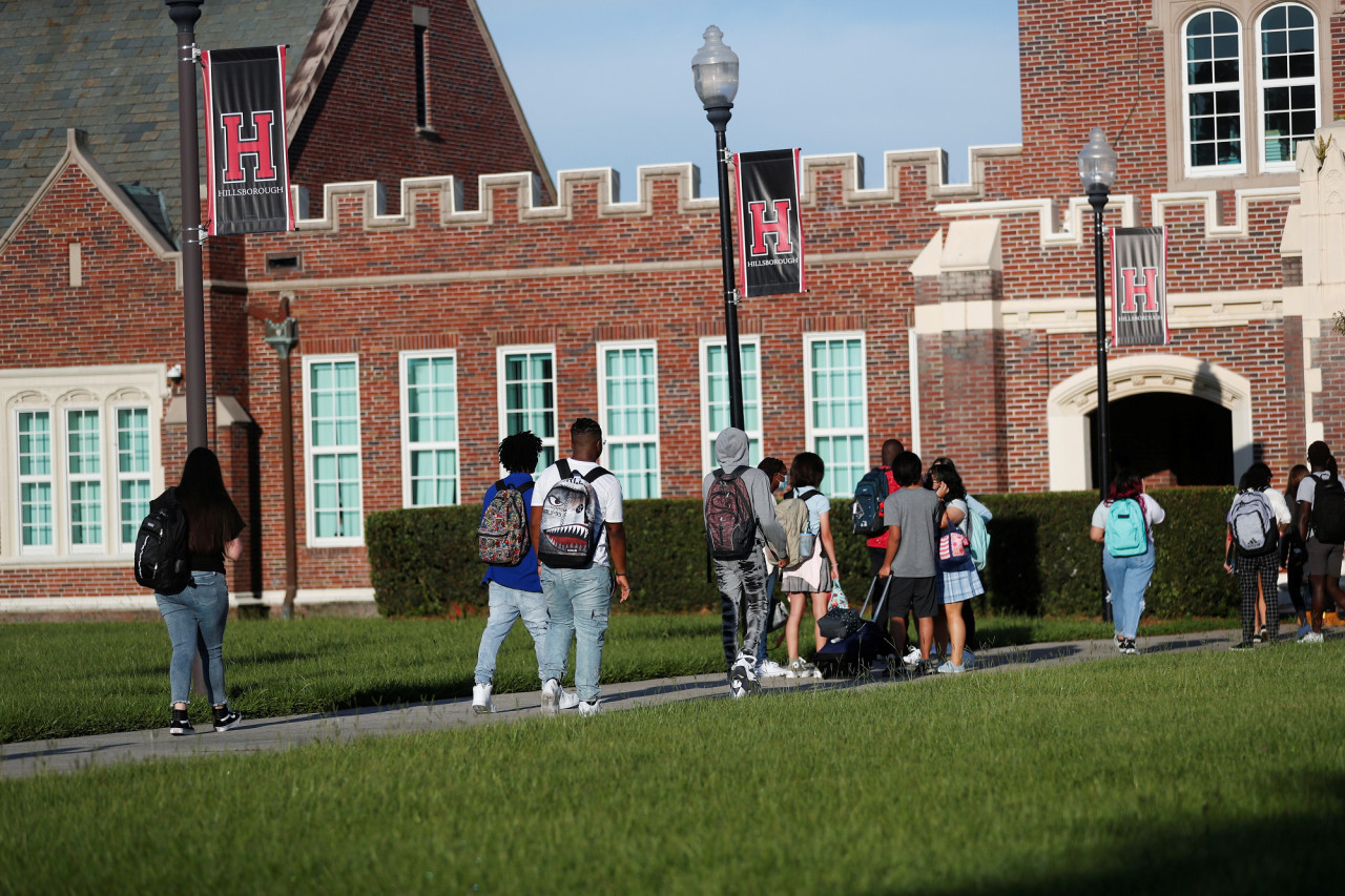 Escuela en Florida. Foto: Reuters