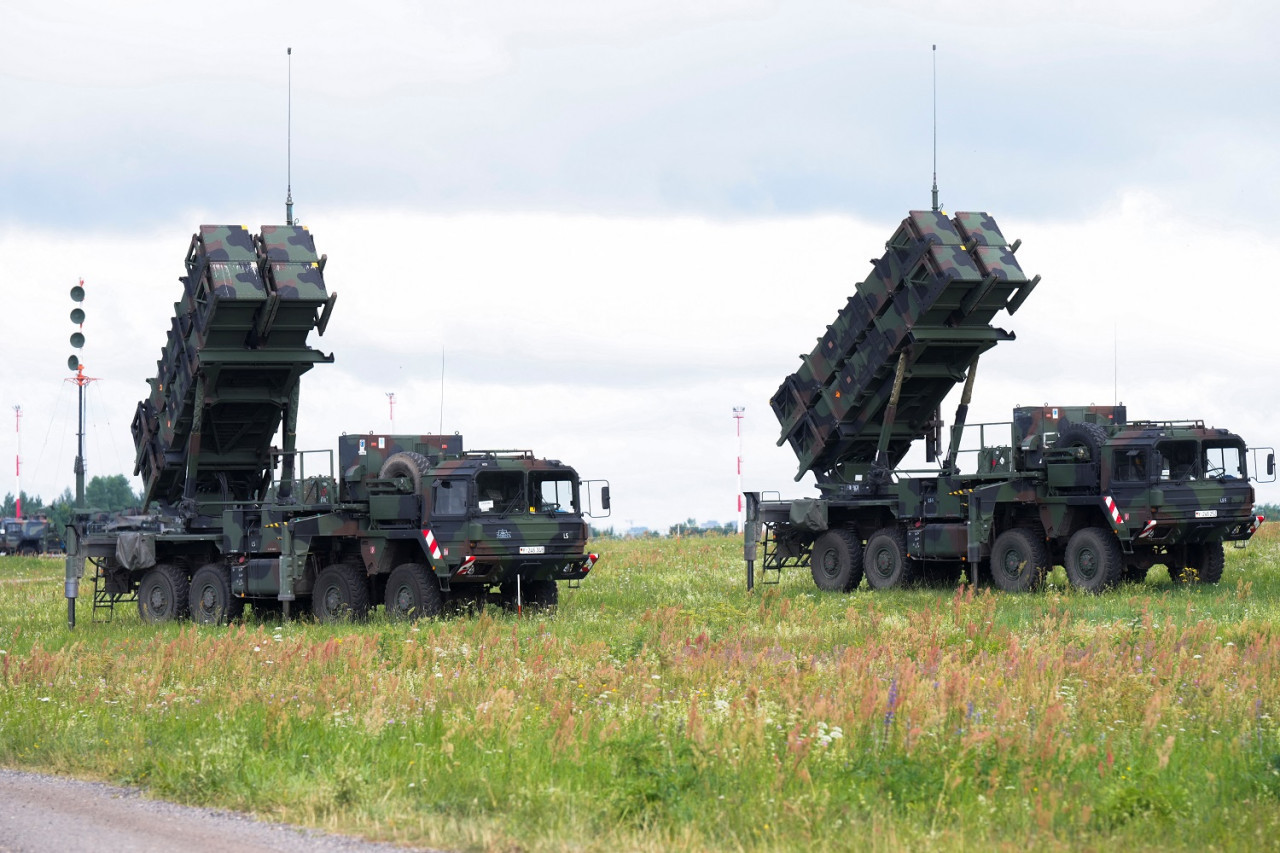 Sistema de defensa aérea Patriot. Foto: Reuters