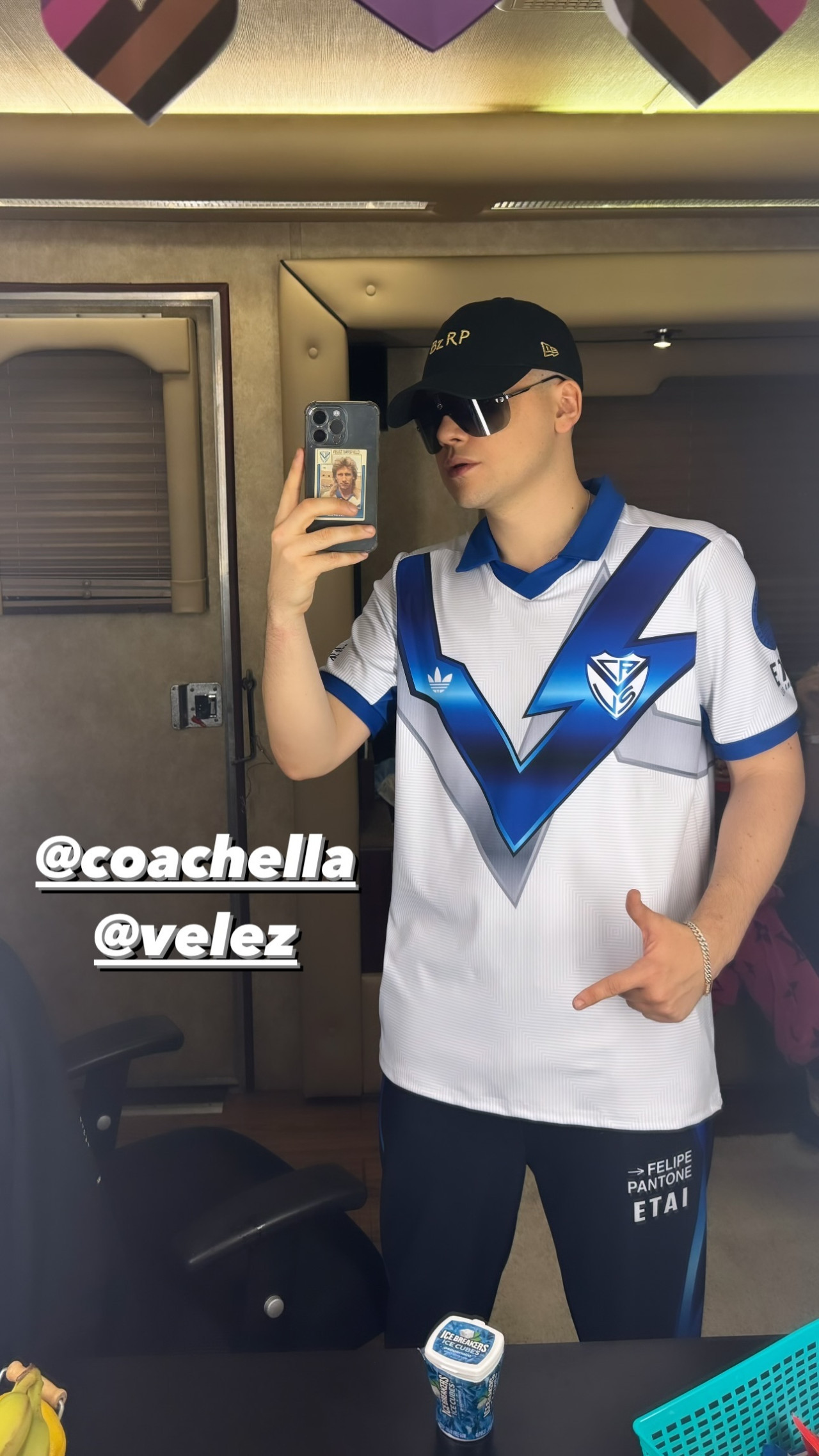 Bizarrap volvió a brillar en Coachella. Foto: Instagram @bizarrap