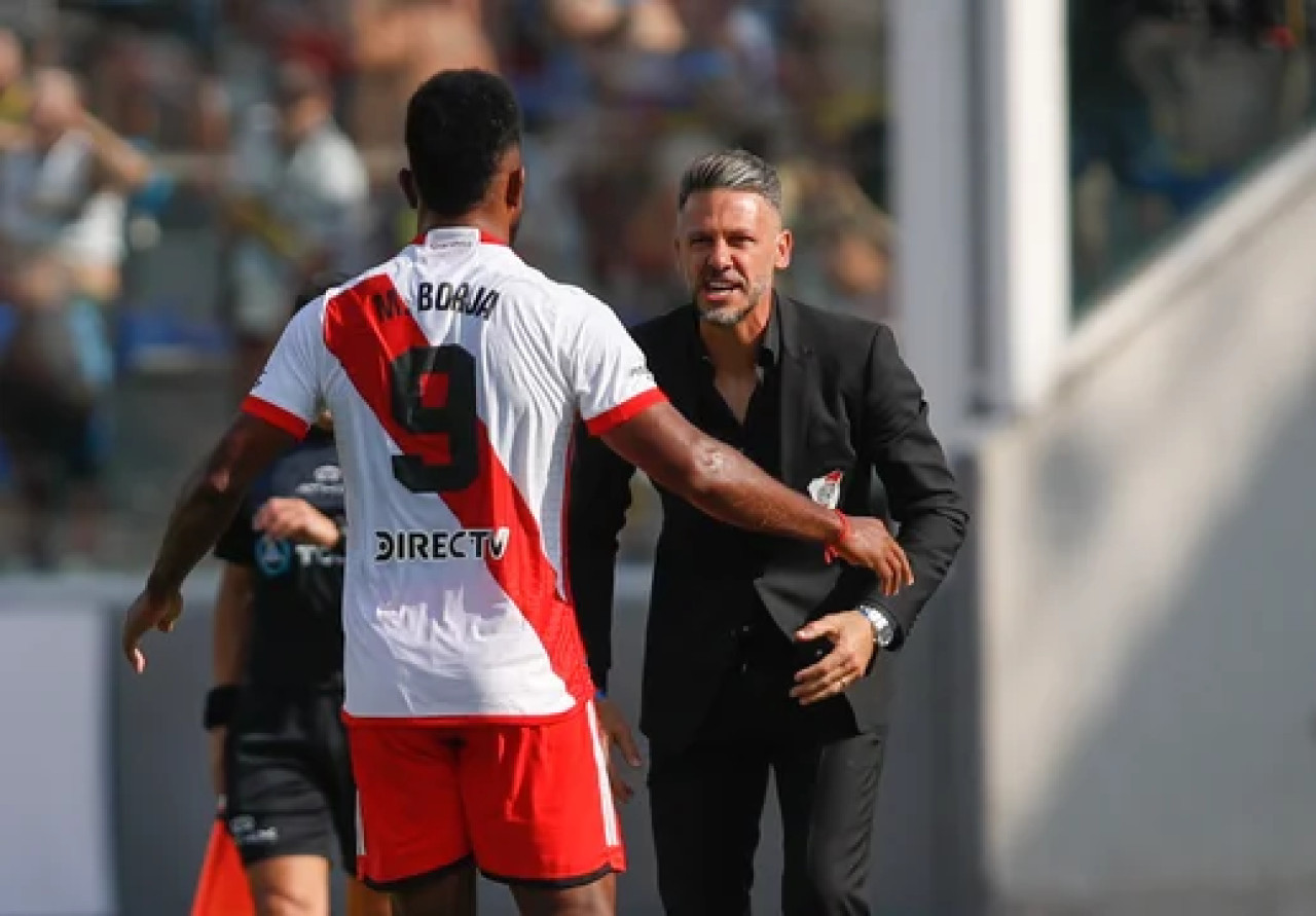 Martín Demichelis, entrenador de River. Foto: NA