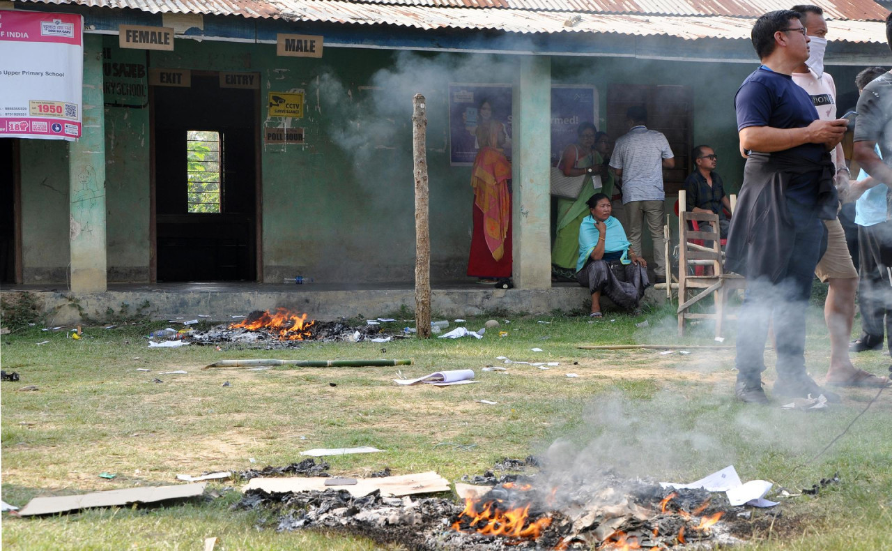 Elecciones en India. Foto: EFE