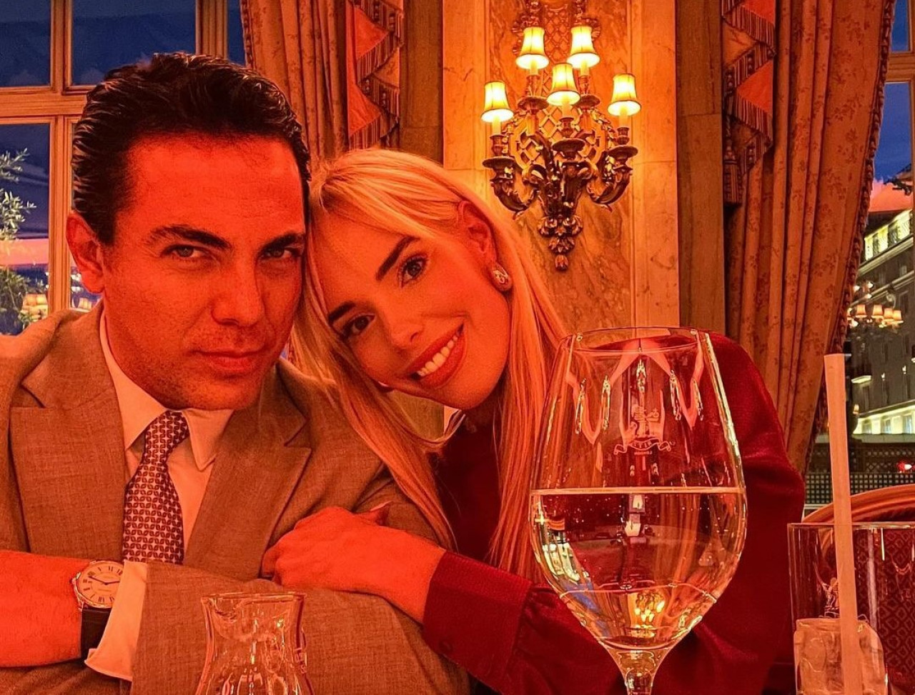 Ingrid Wagner y Cristian Castro. Foto: X