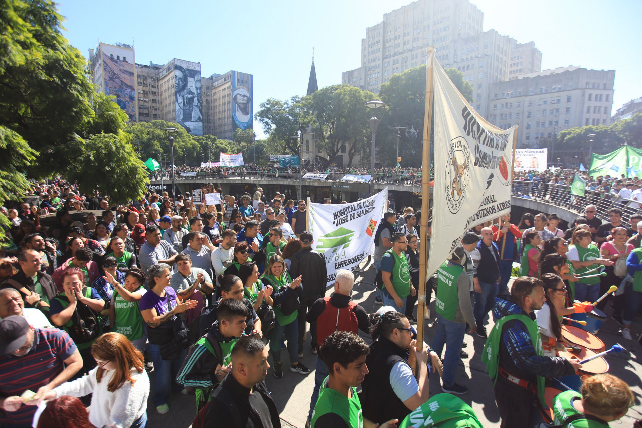 Marcha Federal Universitaria Argentina. Foto: NA