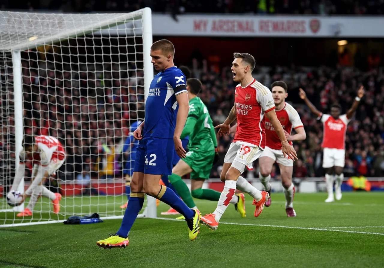 Arsenal vs Chelsea, Premier League. Foto: NA