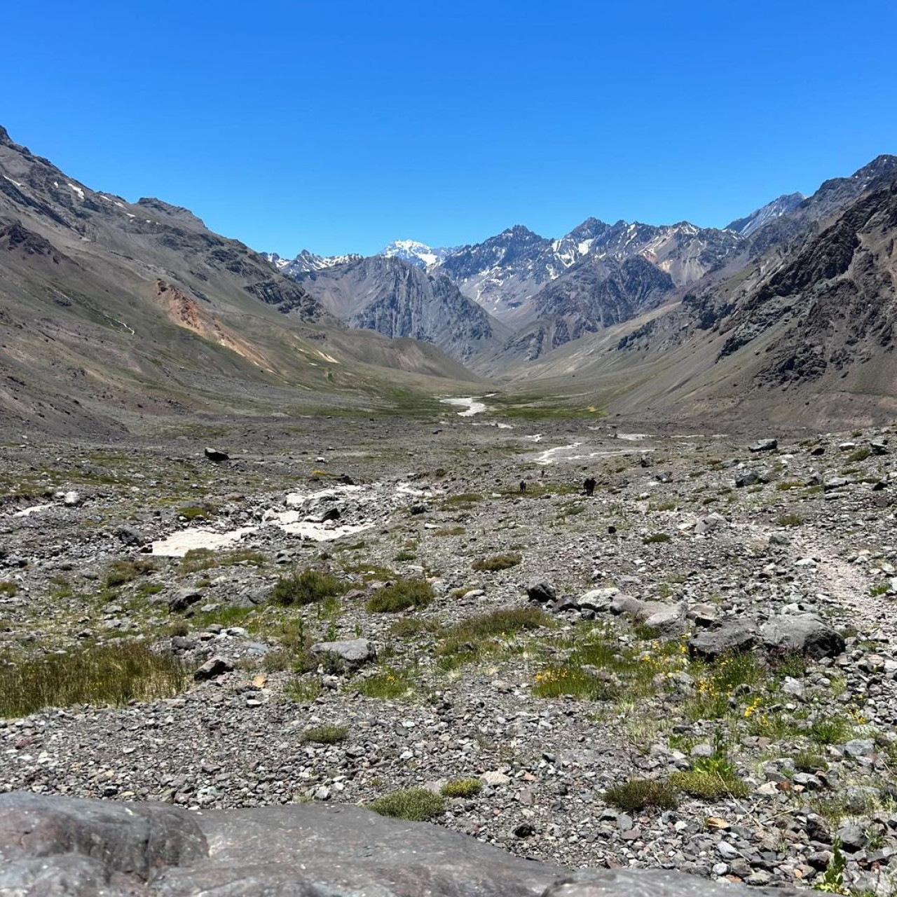 Valle del Juncal. Foto: Instagram.