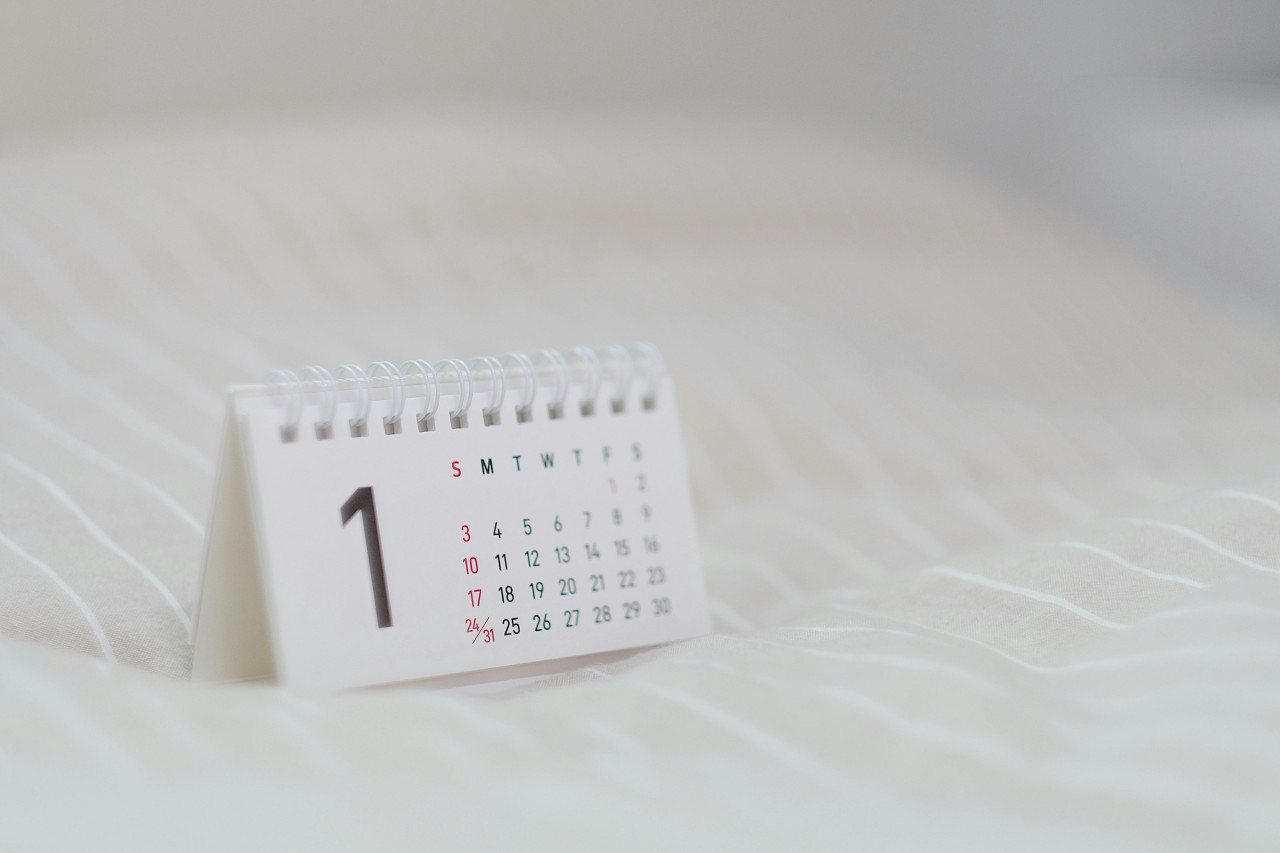 Calendario. Foto: Unsplash