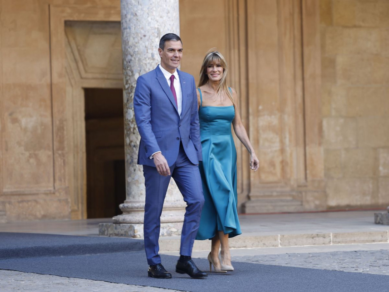 Pedro Sánchez Y Begoña Gómez, España. Foto: EFE