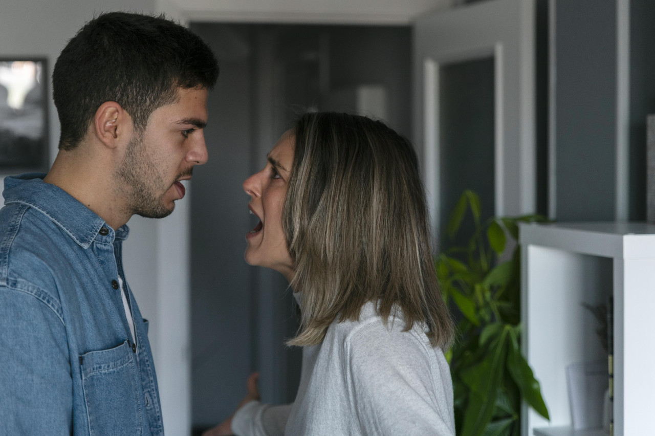 Pelea de pareja. Foto: Freepik