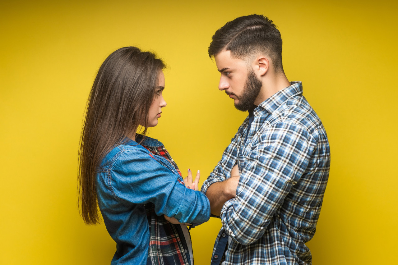 Pelea de pareja. Foto: Freepik