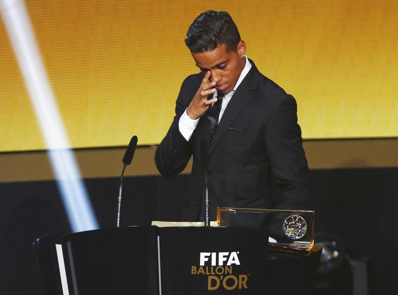 Wendell Lira, ganador del Premio Puskás 2015. Foto: Reuters.