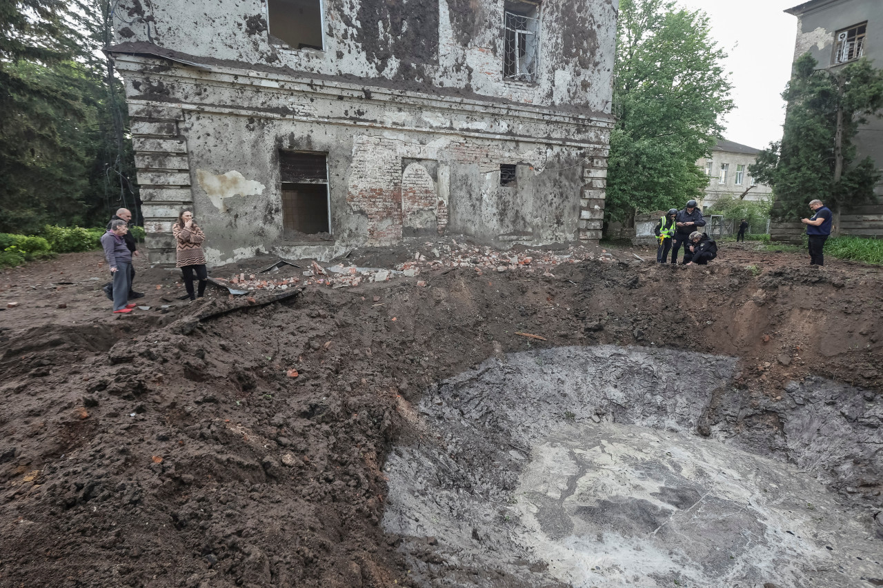 Ataque ruso en Ucrania. Foto: REUTERS.