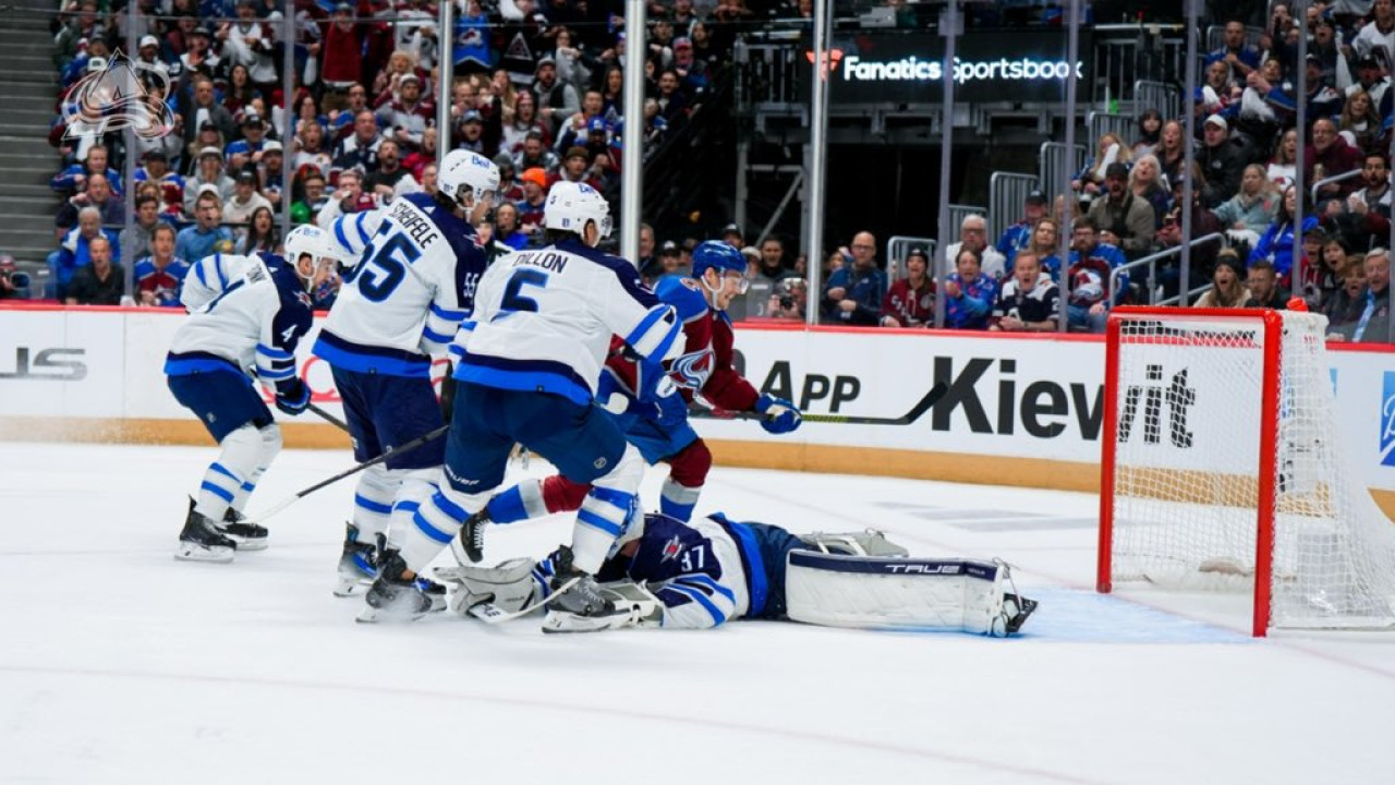 Colorado Avalanche vs. Winnipeg Jets; NHL. Foto: X @Avalanche.