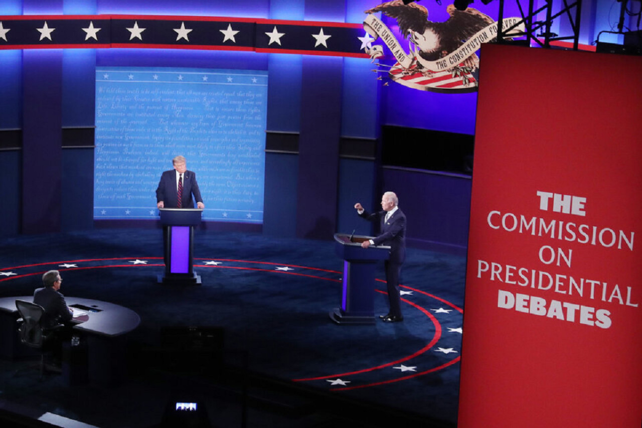 Donald Trump y Joe Biden. Foto: EFE.