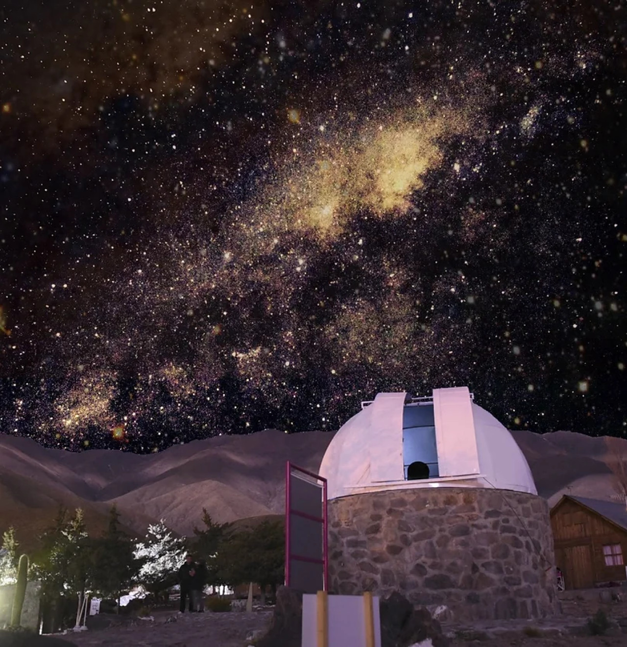 Las impactantes vistas en Tucumán. Foto: Observatorio Ampimpa