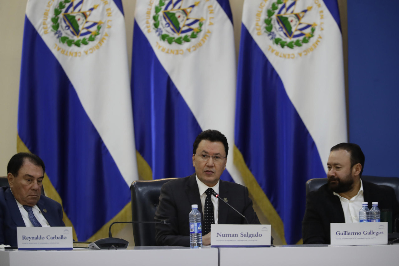 Cambios en el Parlamento de El Salvador. Foto: EFE.