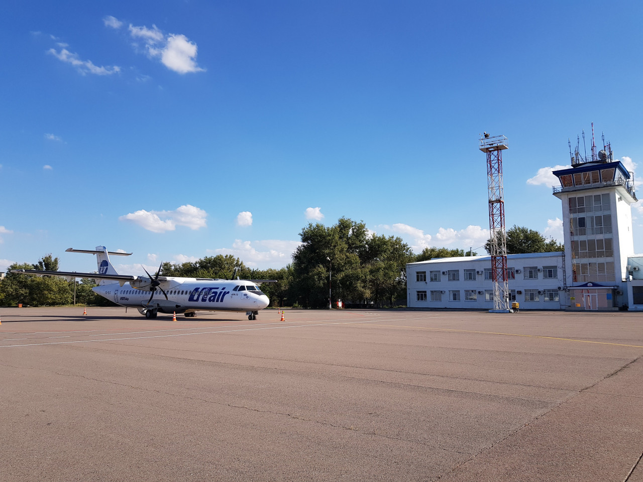 Aeropuerto de Elistá en Rusia.