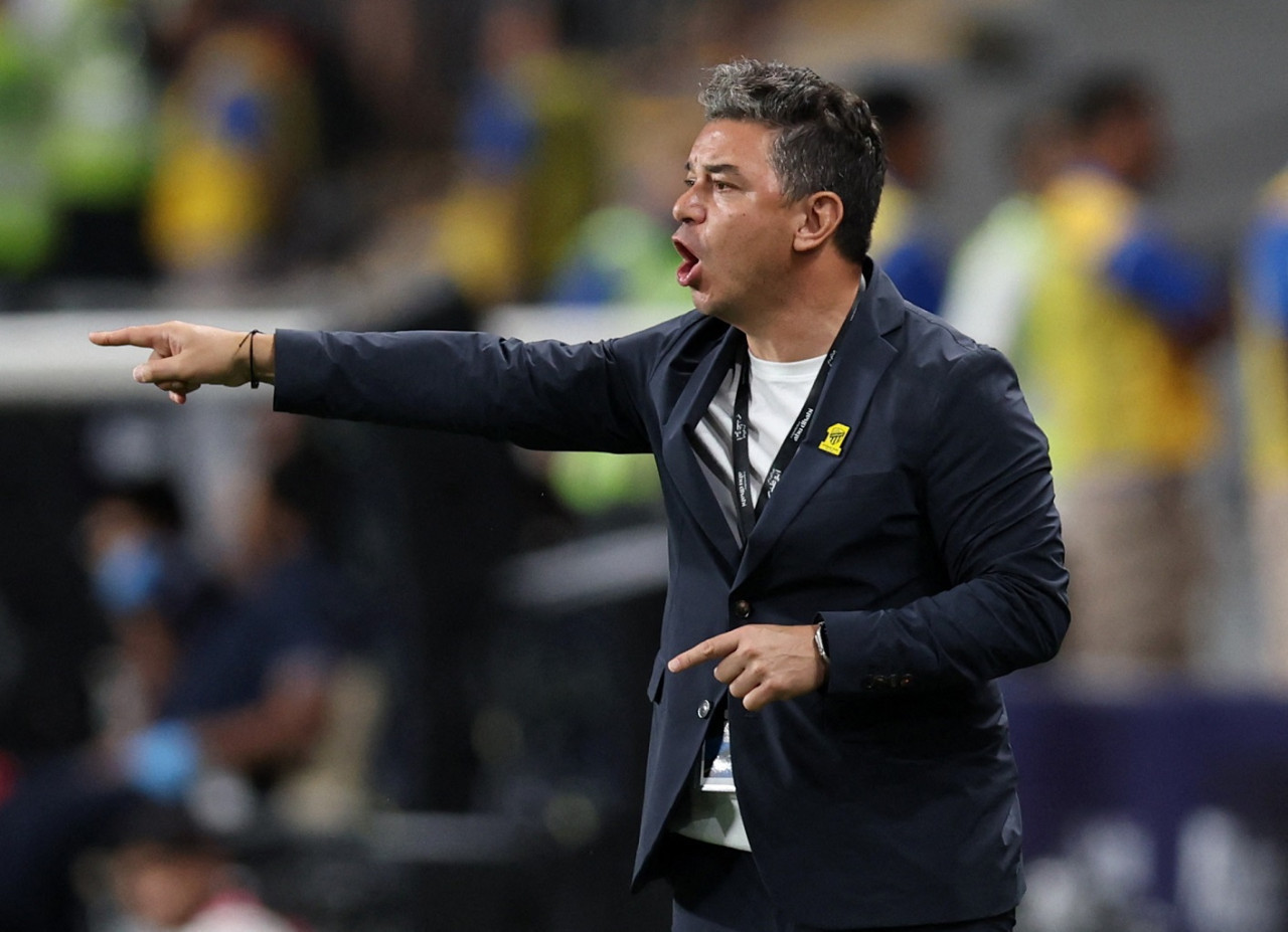 Marcelo Gallardo, Al-Ittihad. Foto: Reuters