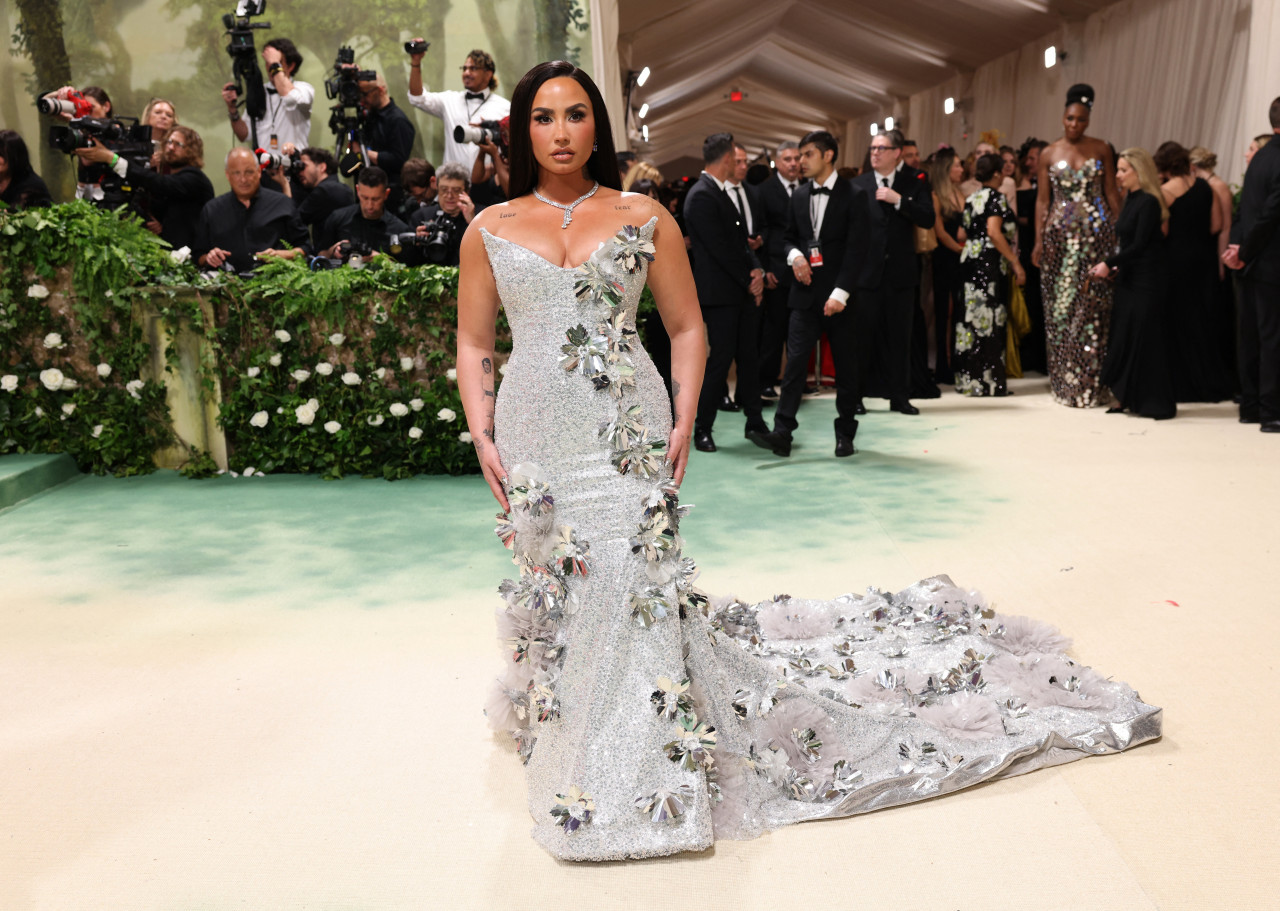 Demi Lovato Met Gala. Foto: Reuters.