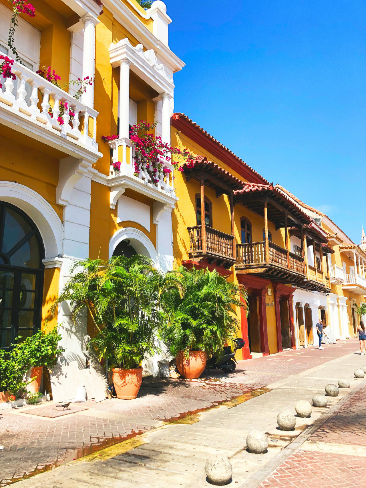 Calle de Cartagena, Colombia. Foto: Unsplash