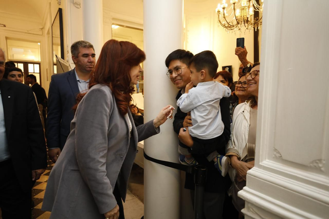 Cristina Kirchner, en el Instituto Patria