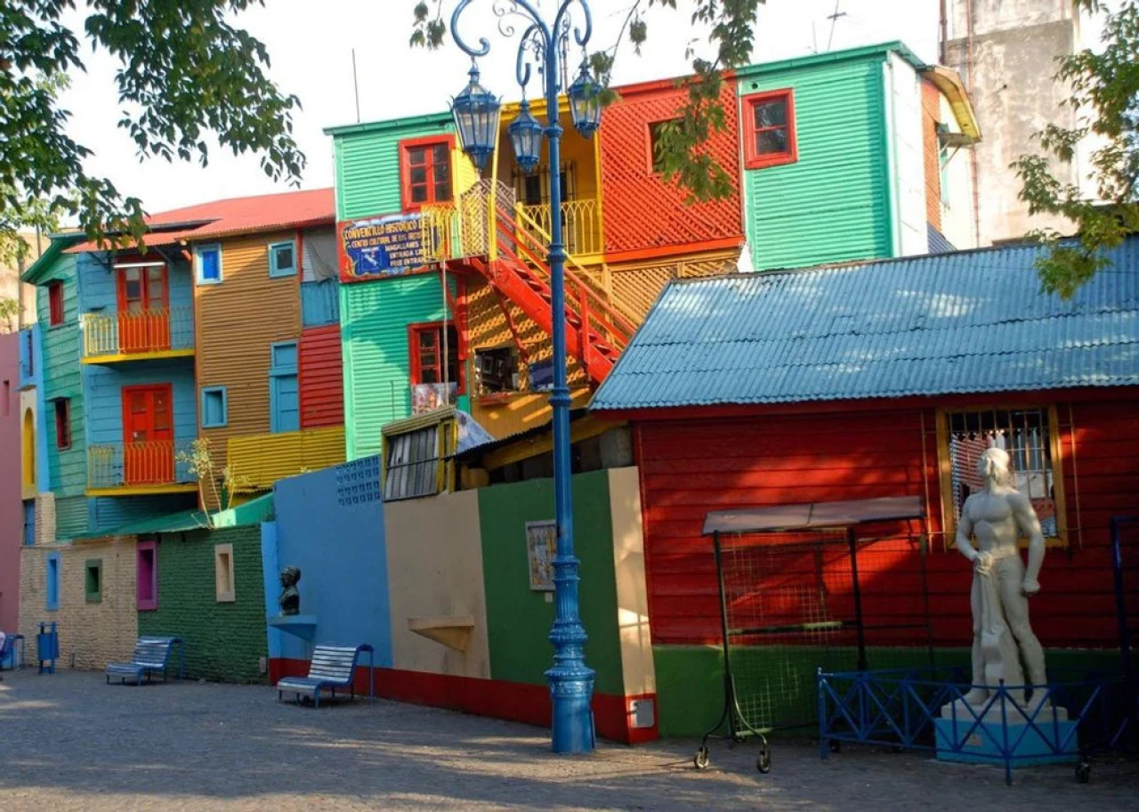 Caminito es uno de los lugares recomendados en la Ciudad de Buenos Aires. Foto NA.