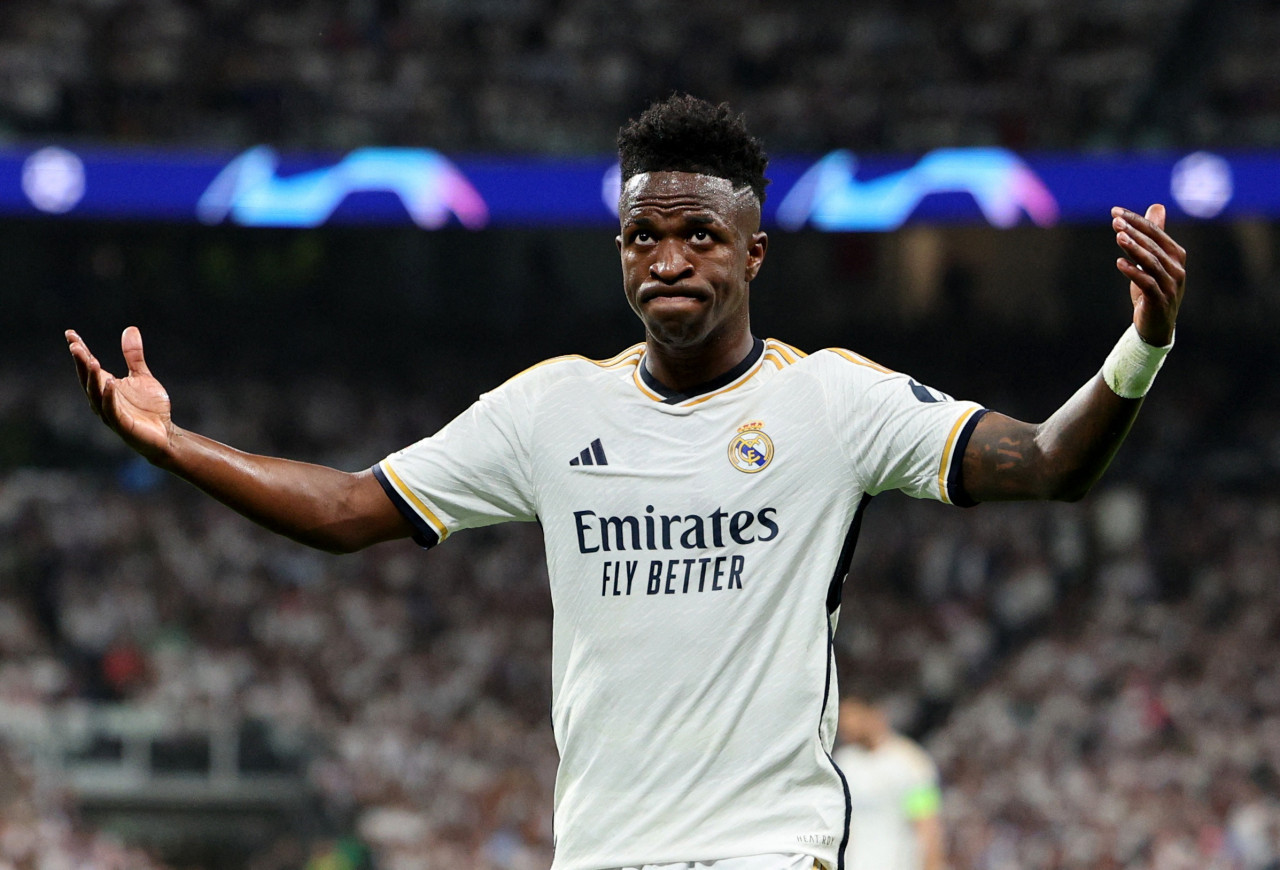 La gran actuación de Vinícius no fue suficiente para el Real Madrid. Foto: Reuters