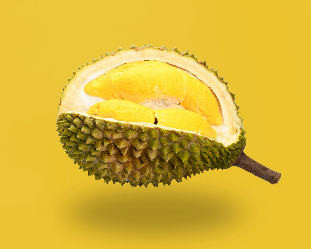 Durian, fruta. Foto Unsplash.