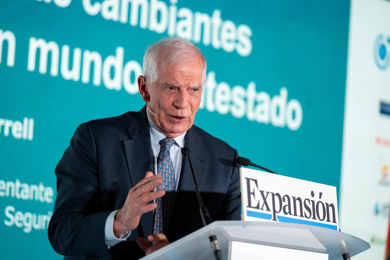 Josep Borrell, alto representante para la política exterior de la Unión Europea. Foto: EFE.