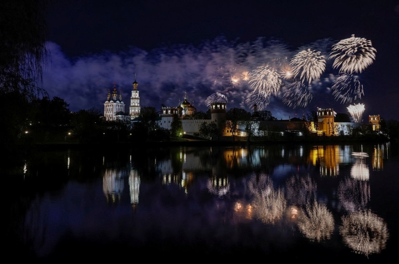 Día de la Victoria en Rusia. Foto: Reuters