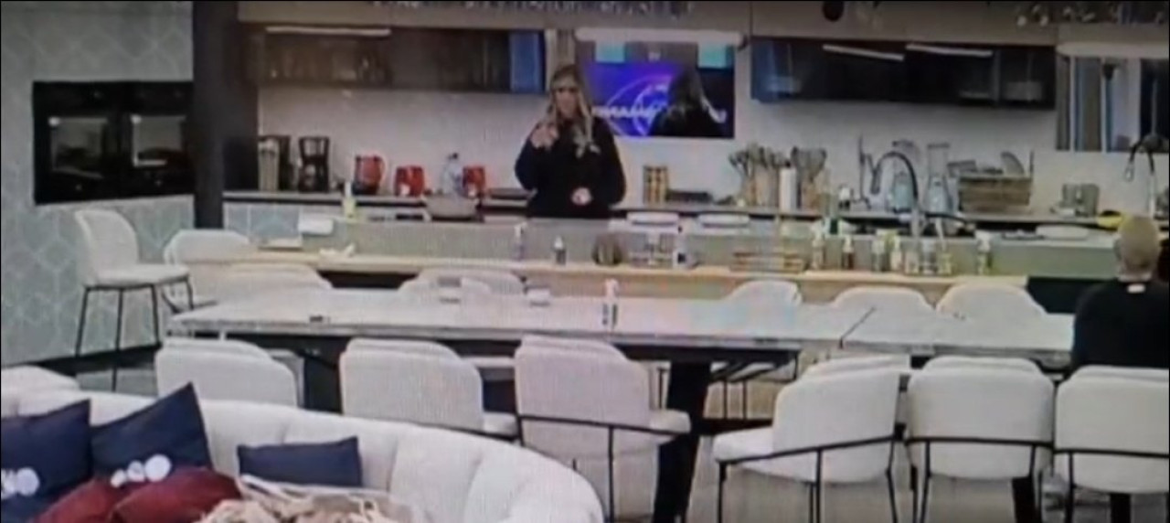 Escándalo por lo que hizo Florencia de Gran Hermano con la comida. Foto: Captura.