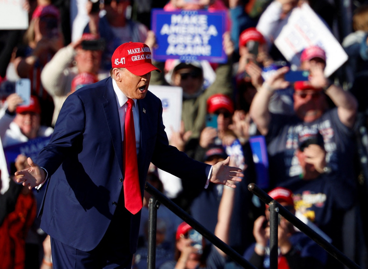 Donald Trump, expresidente de EEUU. Foto: Reuters