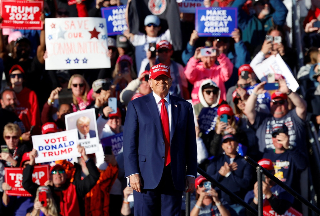 Donald Trump, expresidente de EEUU. Foto: Reuters