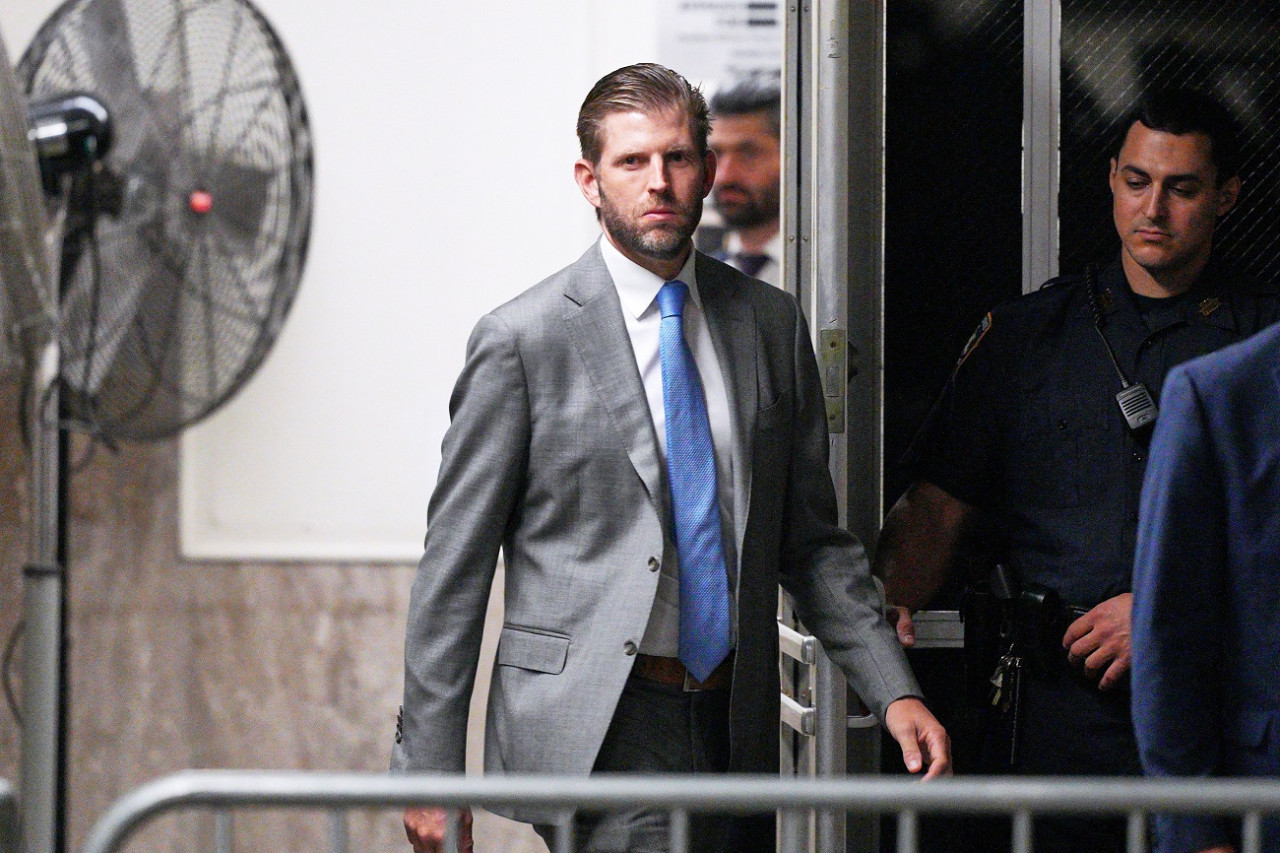 Eric Trump, hijo de Donald Trump. Foto: Reuters